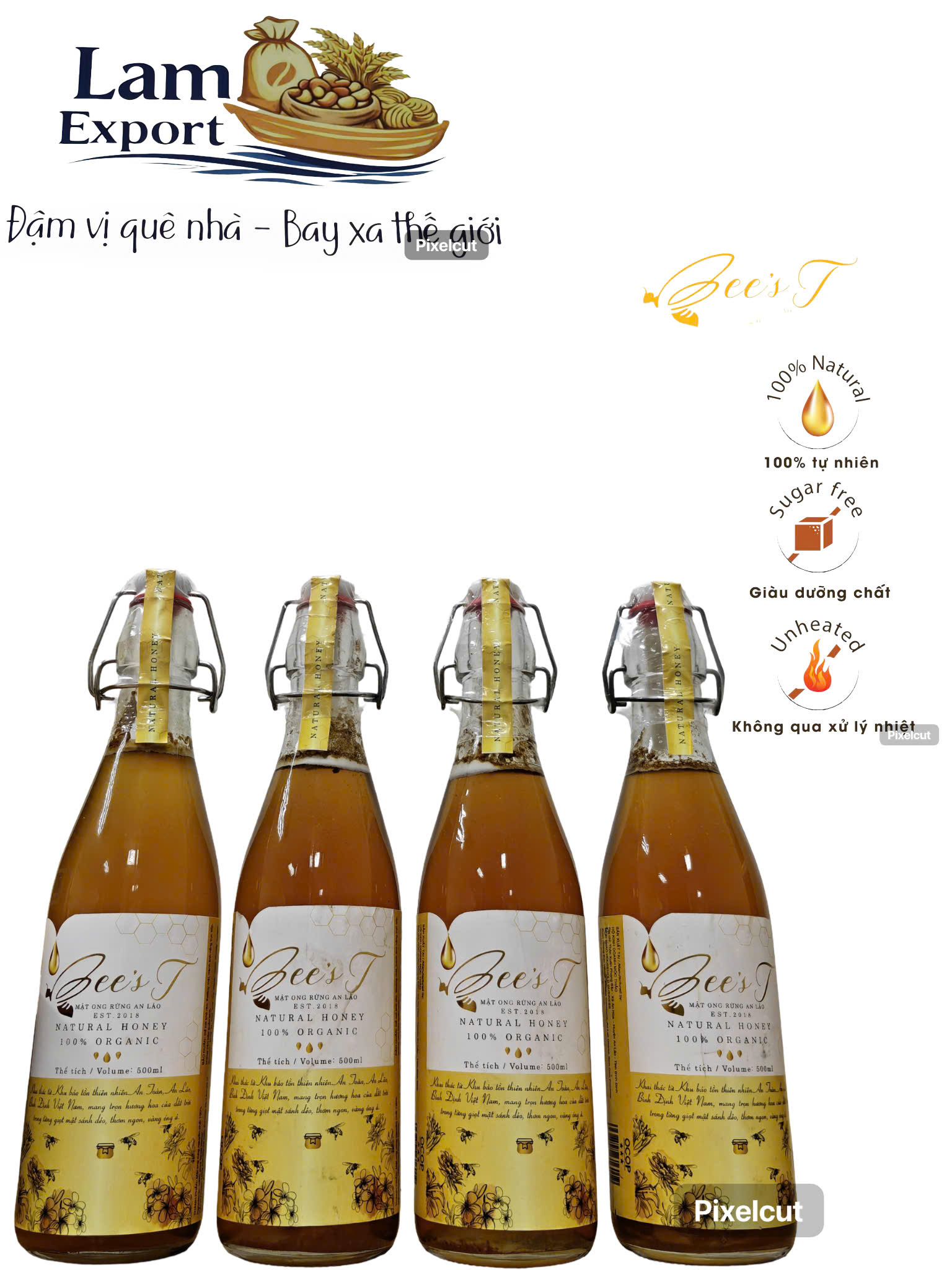 Mật ong Bee T 500ml